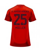 Bayern Munich Thomas Muller #25 Hjemmedrakt Dame 2024-25 Korte ermer